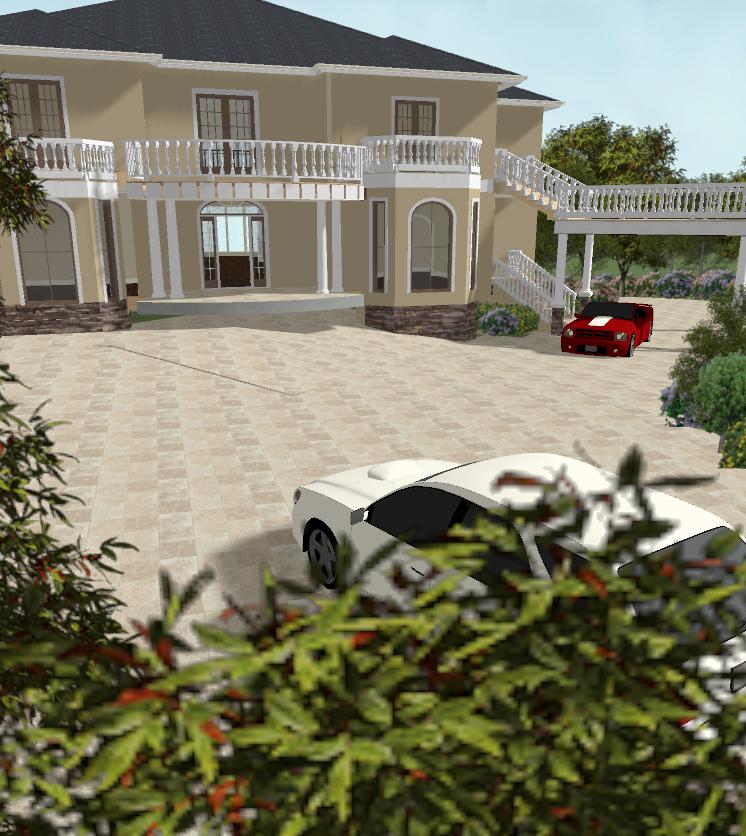 Saya Estate - Driveway